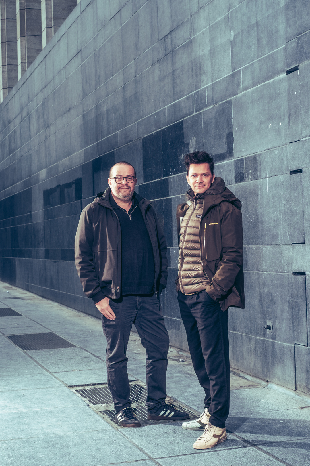 The two founders of AI-Blox